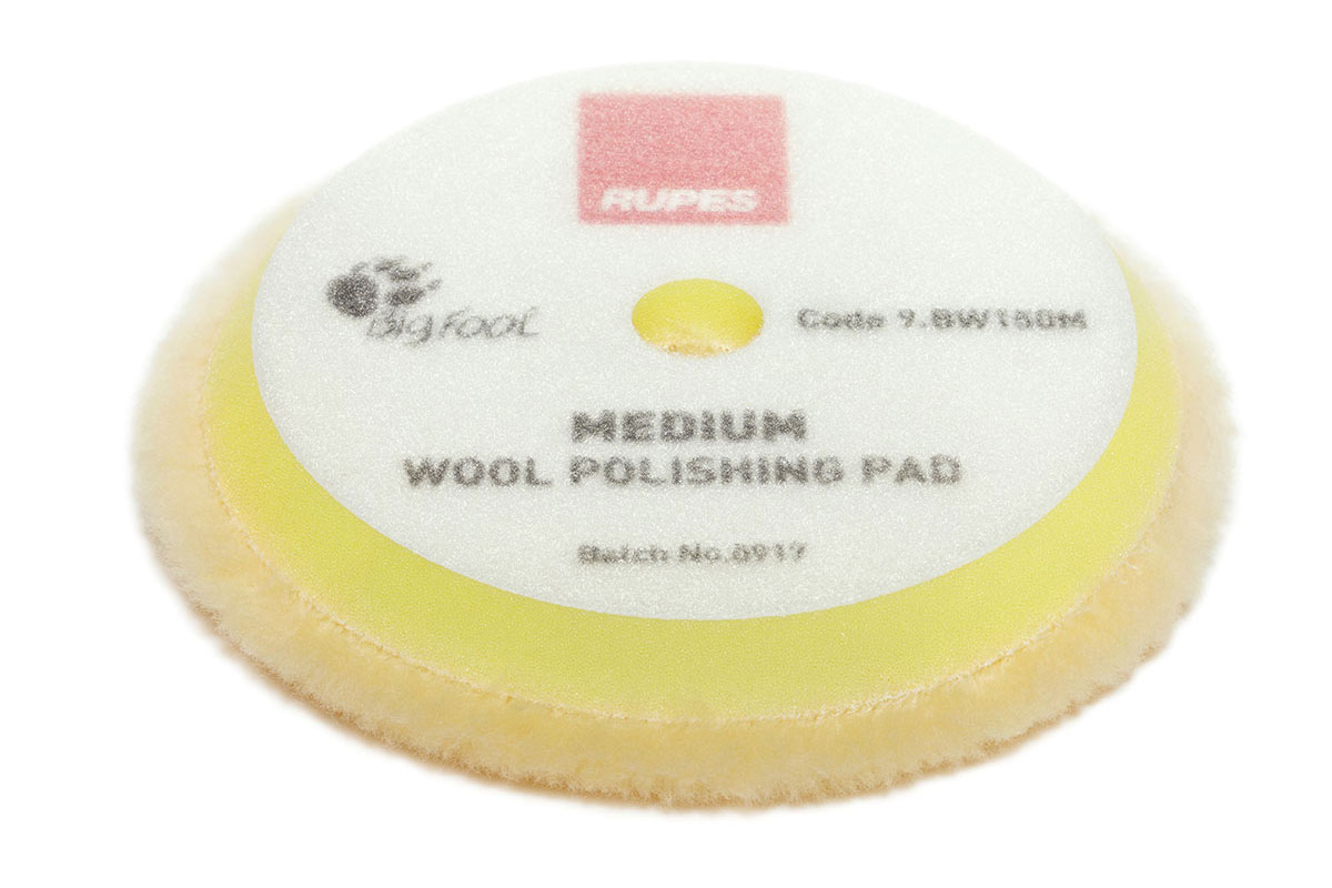 3D polish on a medium wool rupes pad, followed with a lake country
