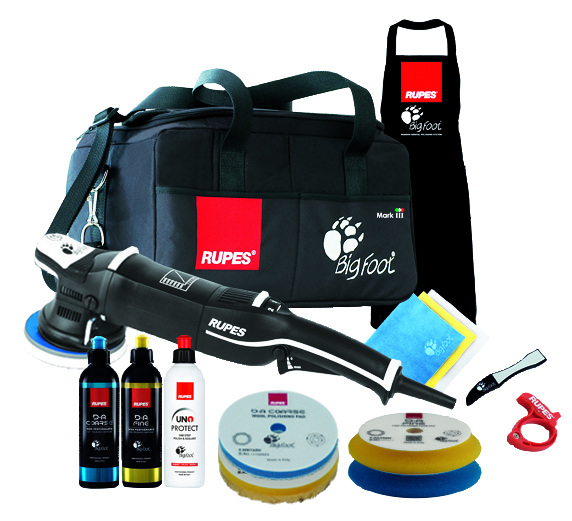 Rupes LHR15 Mark III Polisher Complete Kit | Bigfoot Bag Combo